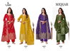 Meher Vol 7 By Naari Muslin Jacquard Designer Salwar Kameez Wholesale Manufacturers
